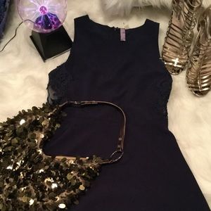 Vintage Glam Rock Purse Dark Gold